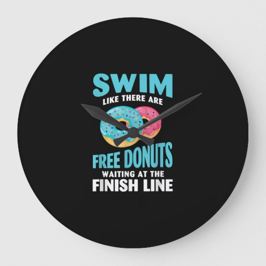 Zwemmen - zwembad zoals Re zijn gratis donuts Grote Klok (Voorkant)