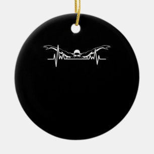 Zwemmen Zwim Team zwemmen Vrouwen Meisjes Keramisch Ornament