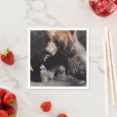 zwemmend Beer Servetten (Insitu)