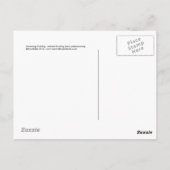 Zwemmend Eendje Ansichtkaart Briefkaart (Achterkant)