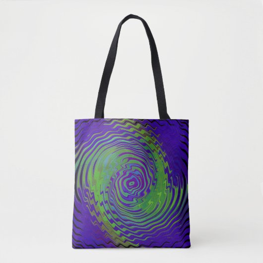 Zwemmende alien.... tote bag (Voorkant)