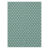 Zwemmende Loon Vogels Groene Argyle Lake Cabine De Tafelkleed (Voorkant)