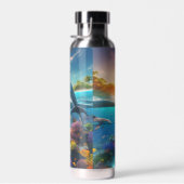 Zwemmende oceaandolfijnen waterfles (Rechts)