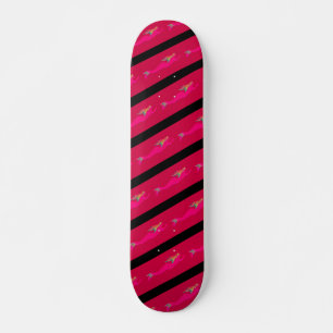 zwemmende roze meerminnen persoonlijk skateboard