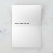 Zwemmende Zwanen Kaart (Binnen)