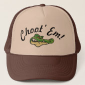 Zwemmensen - Choot' Em! Pet! Trucker Pet (Voorkant)