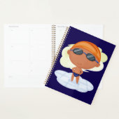 Zwemmer Boy in Goggles en Zwemmen Pet Planner (Display)