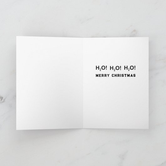 Zwemmer Kerst Kaarten (Binnen)