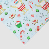 Zwemmer Kerstvakantie Tissuepapier (Detail)