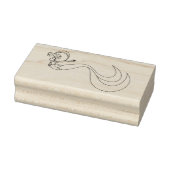 Zwemmer Oceaans Meermin Rubberstempel (Stempel)