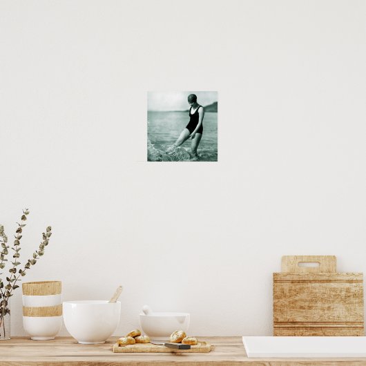  zwemmer poster (Keuken)