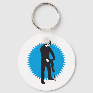 zwemmer sleutelhanger