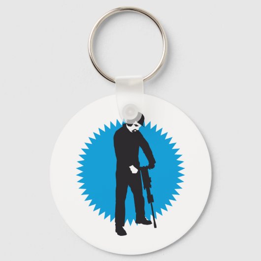 zwemmer sleutelhanger (Voorkant)