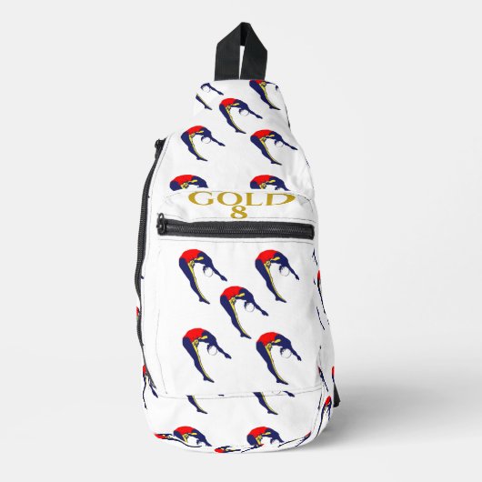 ZWEMMER SLING BAG (Voorkant)