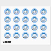 Zwemmer Sticker Sheet (meer maten) (Vel)