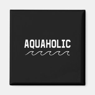 Zwemmer Varend Aquaholic Zwemmen Watersporten Lo Magneet