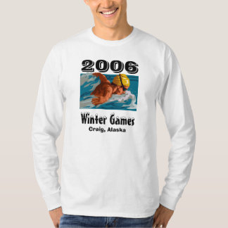 zwemmer, Winterspelen, 2006, Craig, Alaska T-shirt