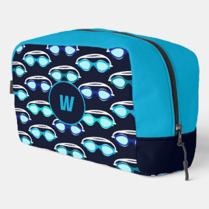 Zwemmer Zwem Sport Team Monogram Toilettasje