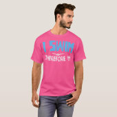 Zwemmer Zwemmen T-shirt (Voorkant volledig)