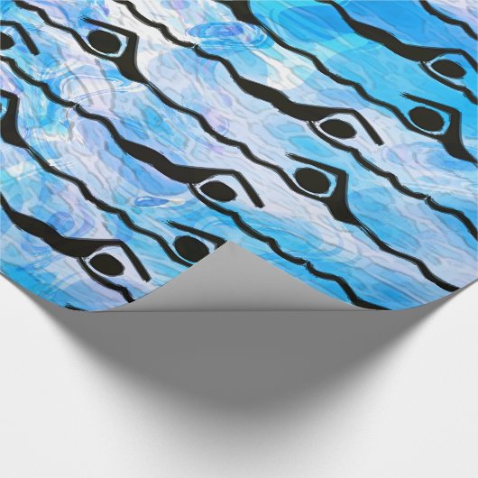 ZWEMMEREN CADEAUPAPIER (Hoek)