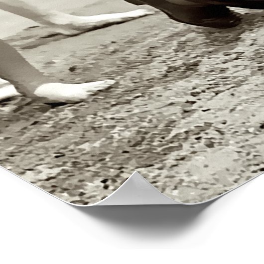 ZWEMMERENDE PATROL 1922 POSTER (Hoek)