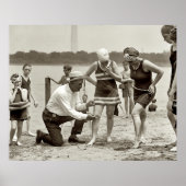 ZWEMMERENDE PATROL 1922 POSTER (Voorkant)