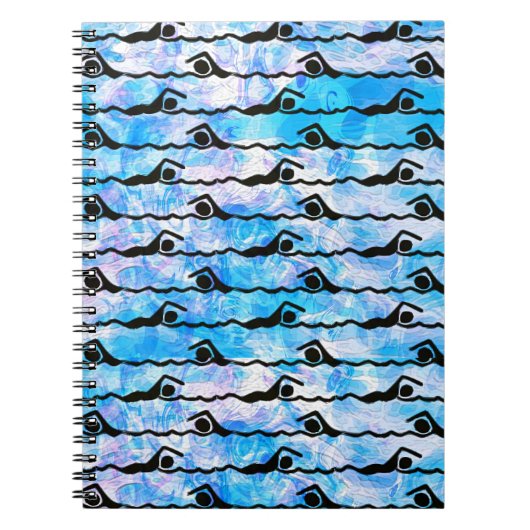 ZWEMMERENDE spirale laptop Notitieboek (Voorkant)