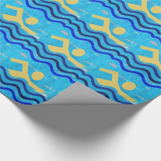 ZWEMMERINGSKAMPIE : KOOLMIJNEN IN HOGE TIJDEN CADEAUPAPIER (Hoek)