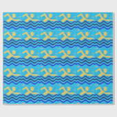 ZWEMMERINGSKAMPIE : KOOLMIJNEN IN HOGE TIJDEN CADEAUPAPIER (Vlak)