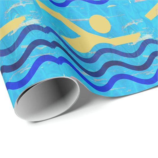 ZWEMMERINGSKAMPIE : KOOLMIJNEN IN HOGE TIJDEN CADEAUPAPIER (Rol Hoek)