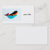 zwemmermaïd visitekaartje (Voorkant / Achterkant)