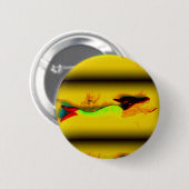 zwemmermaïdknop ronde button 5,7 cm (Voorkant /achterkant)