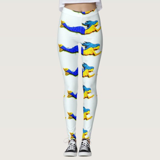 zwemmermata leggings (Voorkant)