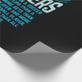 Zwemmers doen meer knijpen in grappige gift-zwemto cadeaupapier (Hoek)