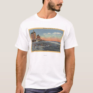 Zwemmers door Villa Riviera & Pacific Coast Club T-shirt