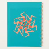 Zwemmers - gesynchroniseerde zwemmers planner (Achterkant)