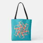 Zwemmers - gesynchroniseerde zwemmers tote bag (Achterkant)