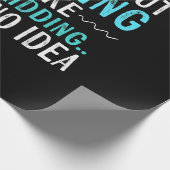 Zwemmers geven een dag zonder zwemmen is als zwemm cadeaupapier (Hoek)