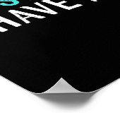 Zwemmers geven een dag zonder zwemmen is als zwemm poster (Hoek)