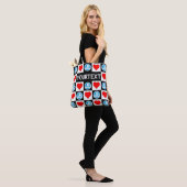 Zwemmers & hart Aangepast zwemteam Tote Bag (Op model)