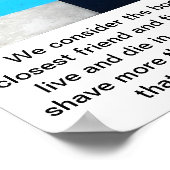 Zwemmers Poster (Hoek)