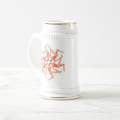 Zwemmers - Synchro Zwem Choreografie Wit  Bierpul (Voorkant links)