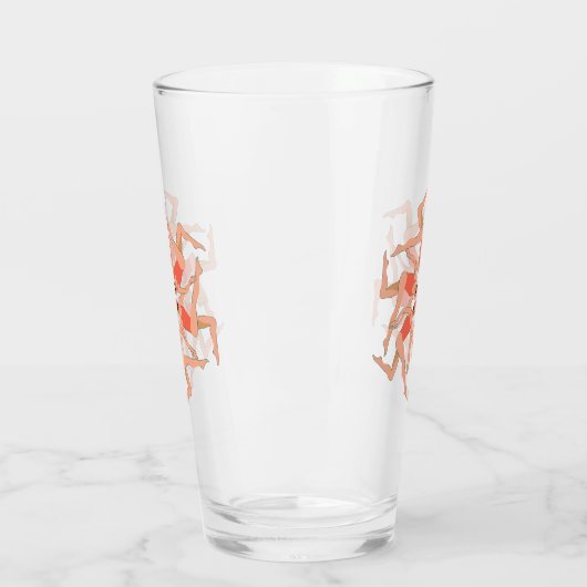 Zwemmers - Synchronisatie zwemmen Glas (Links)