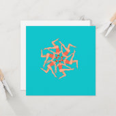 Zwemmers - Synchronisatie zwemmen Kaart (Voorkant / Achterkant in situ)