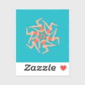 Zwemmers - Synchronisatie zwemmen Sticker (Vel)