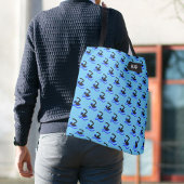 Zwemmers Vooraan kruipen Logo, uw initialen of naa Tote Bag