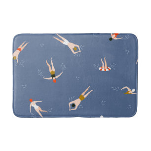  zwemmerspatroon badmat