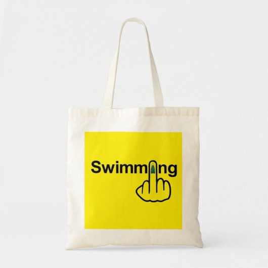 Zwemmetjes slikken tote bag (Voorkant)