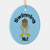 Zwemmoer tekst keramisch ornament (Rechts)