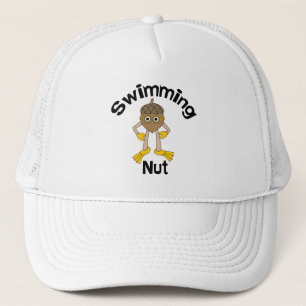 Zwemmoer tekst trucker pet